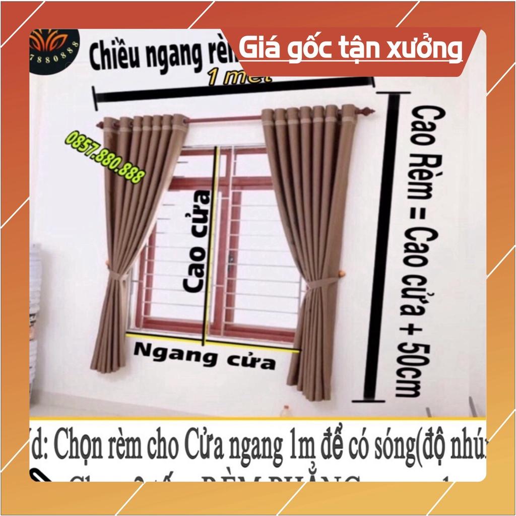 Rèm cửa vải thô cản nắng,Rèm cưa sổ loại 1