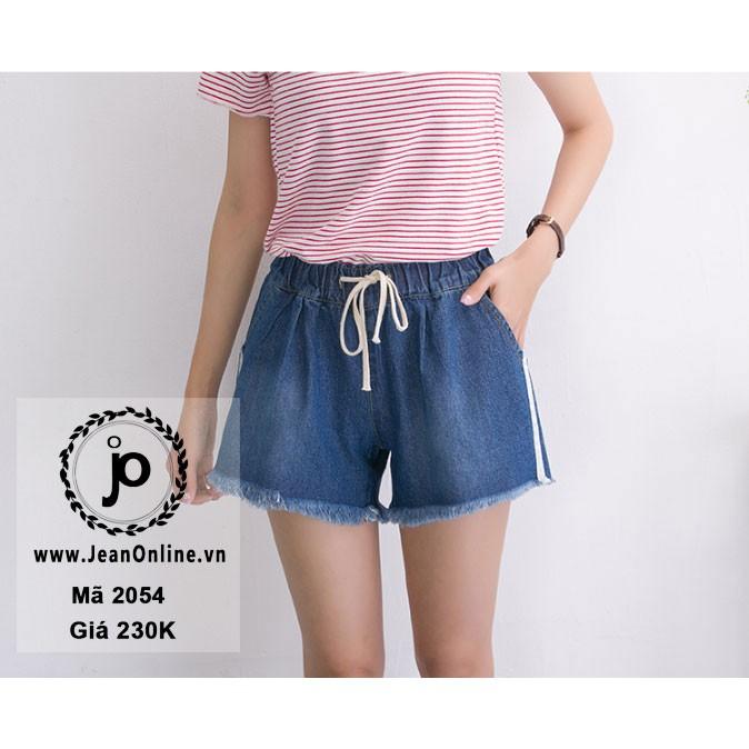 Bigsize Nữ - Short Jean Lưng Thun