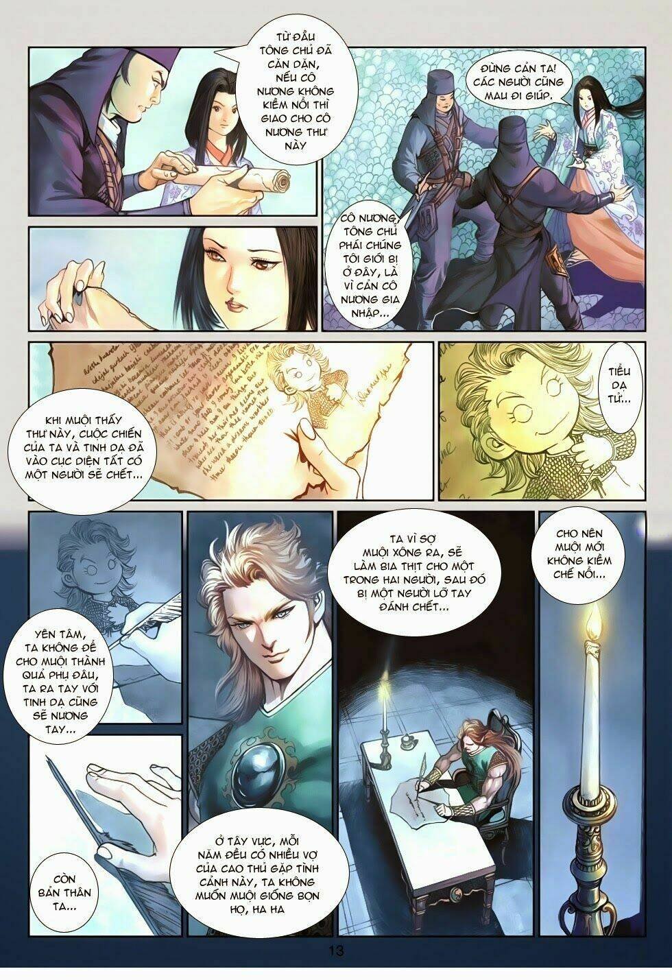 thần binh tiền truyện 4 - huyền thiên tà đế chapter 13 13