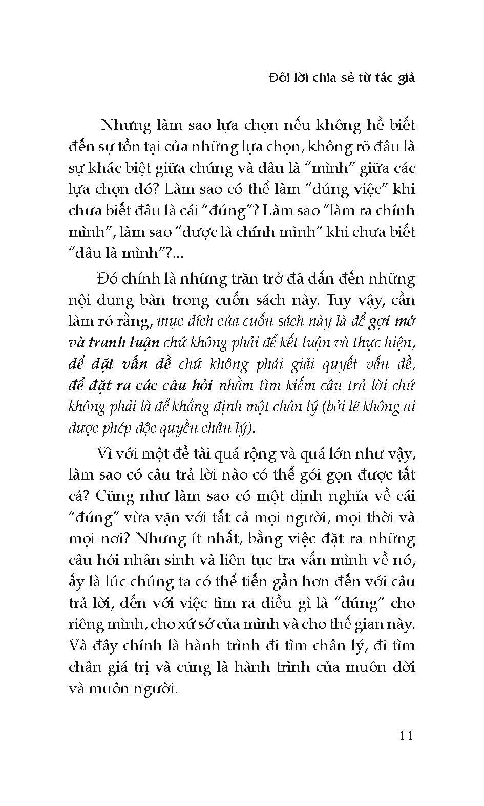 Đúng Việc - Một Góc Nhìn Về Câu Chuyện Khai Minh (Tái bản lần thứ 12) - Bìa cứng (Bản in năm 2023)