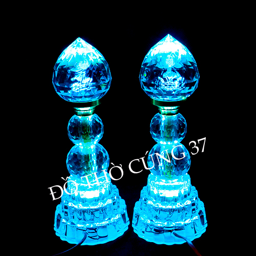 ĐÈN THỜ LED PHA LÊ TRÁI ĐÀO NHỌN