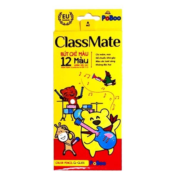 Chì Màu 12 Màu Classmate CL 101