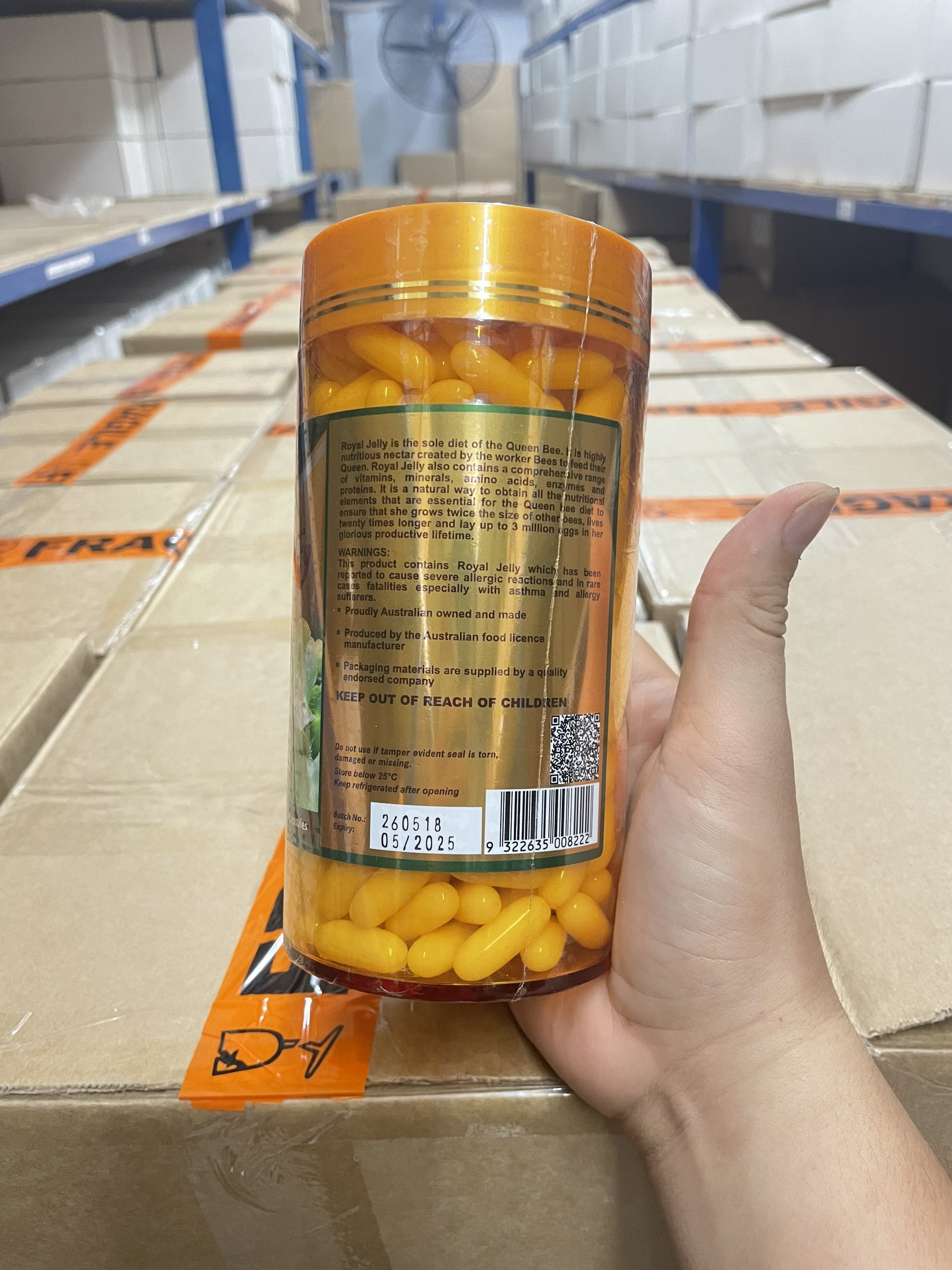 Viên Uống Sữa Ong Chúa Đẹp Da Well Being Nutrition Úc 365 viên