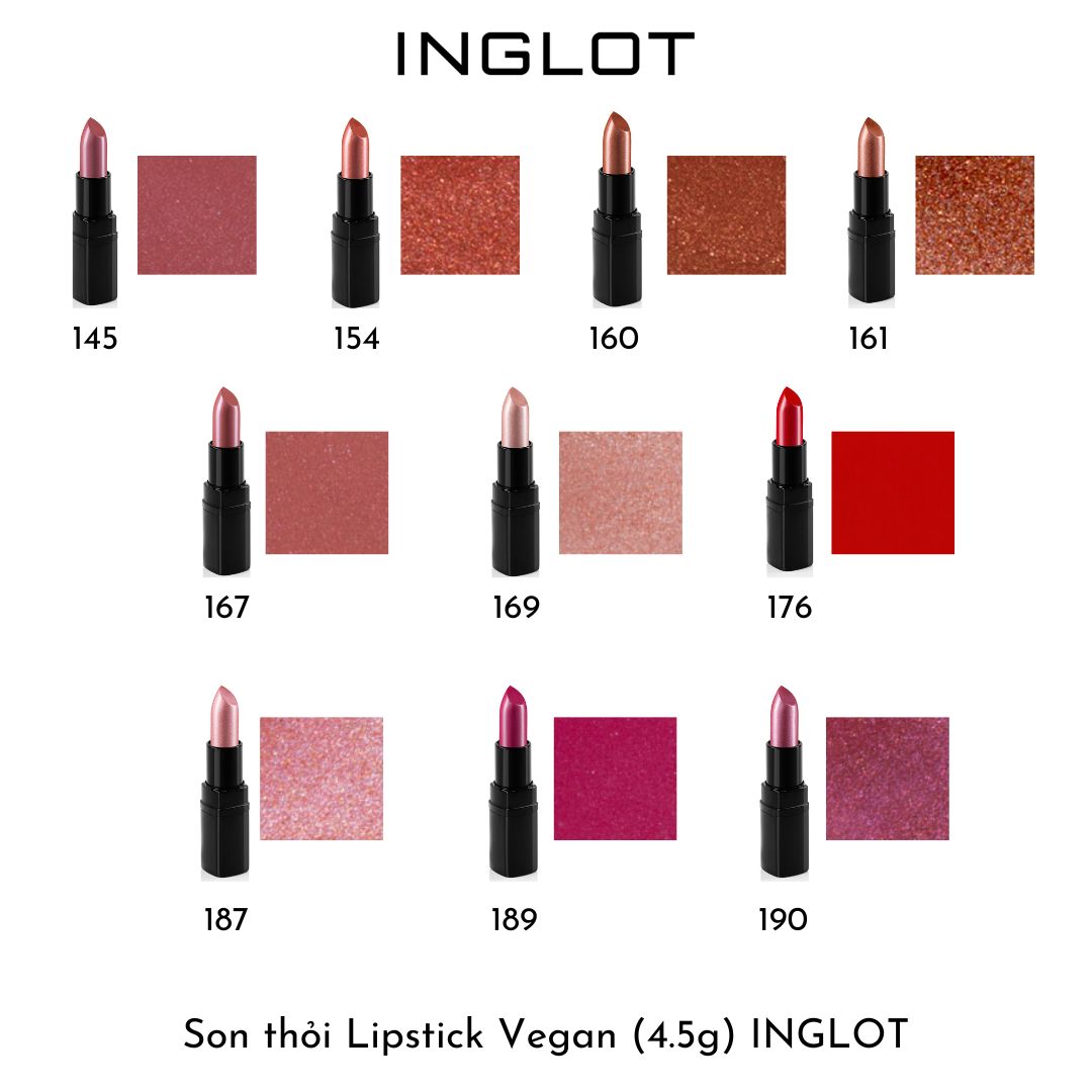 Bộ trang điểm môi 2 Son thỏi Lipstick INGLOT