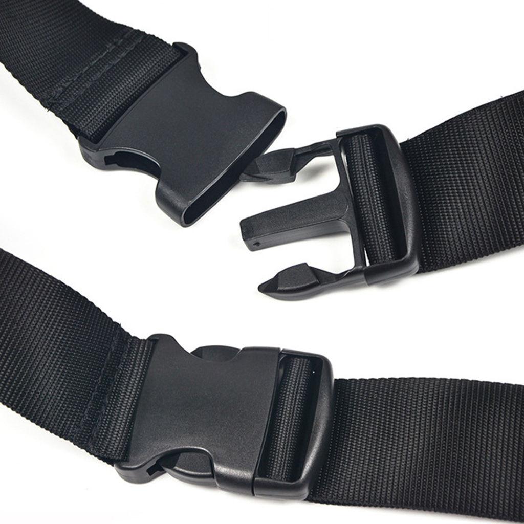 Fishing Rod Holder Belt Gift Black Support Stand up Harness for Father Men