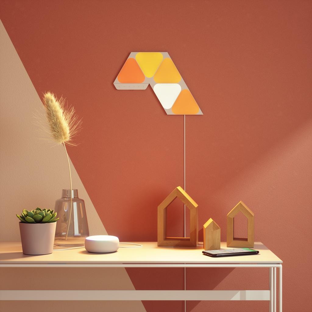 Đèn thông minh Nanoleaf Shapes Tam Giác Mini 5 ô đèn