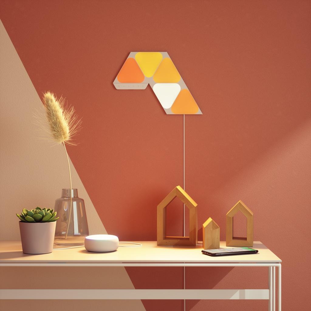 Đèn thông minh Nanoleaf Shapes Tam Giác Mini 5 ô đèn (Bộ khởi động)