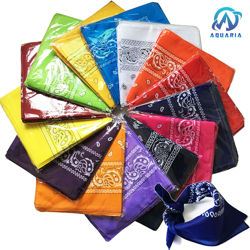 Khăn BANDANA, Khăn Turban Hiphop Nam Nữ Màu Sắc Trẻ Trung Năng Động