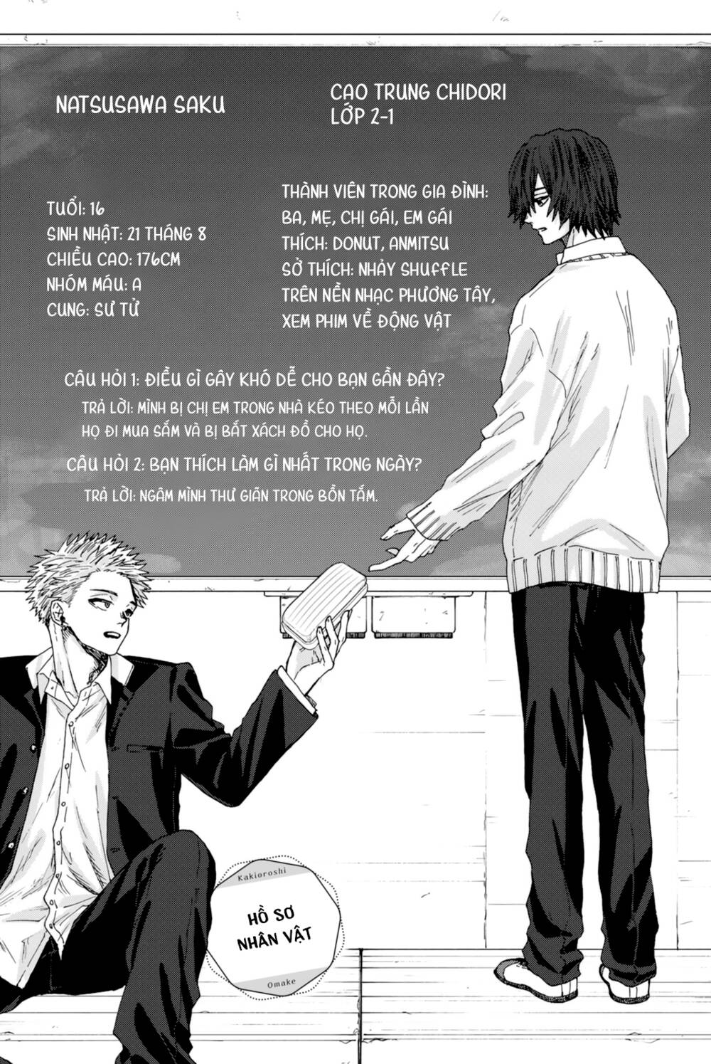 the fragrant flower blooms with dignity - kaoru hana wa rin to saku chapter 13.5 3
