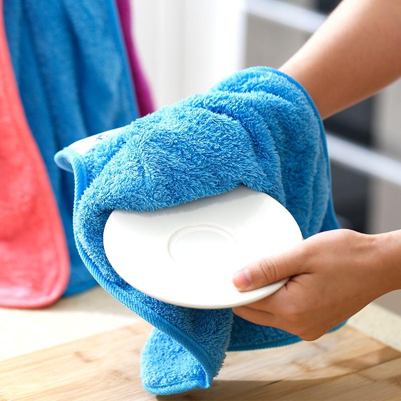 Khăn lau bếp - khăn lau tay - khăn lau bát đĩa treo tường BIGSIZE
