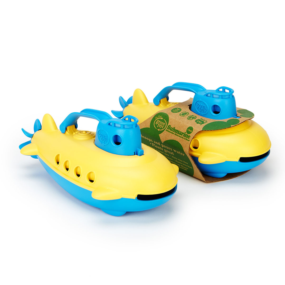 Đồ chơi tàu ngầm Green Toys cho bé từ 6 tháng - Cabin Xanh dương