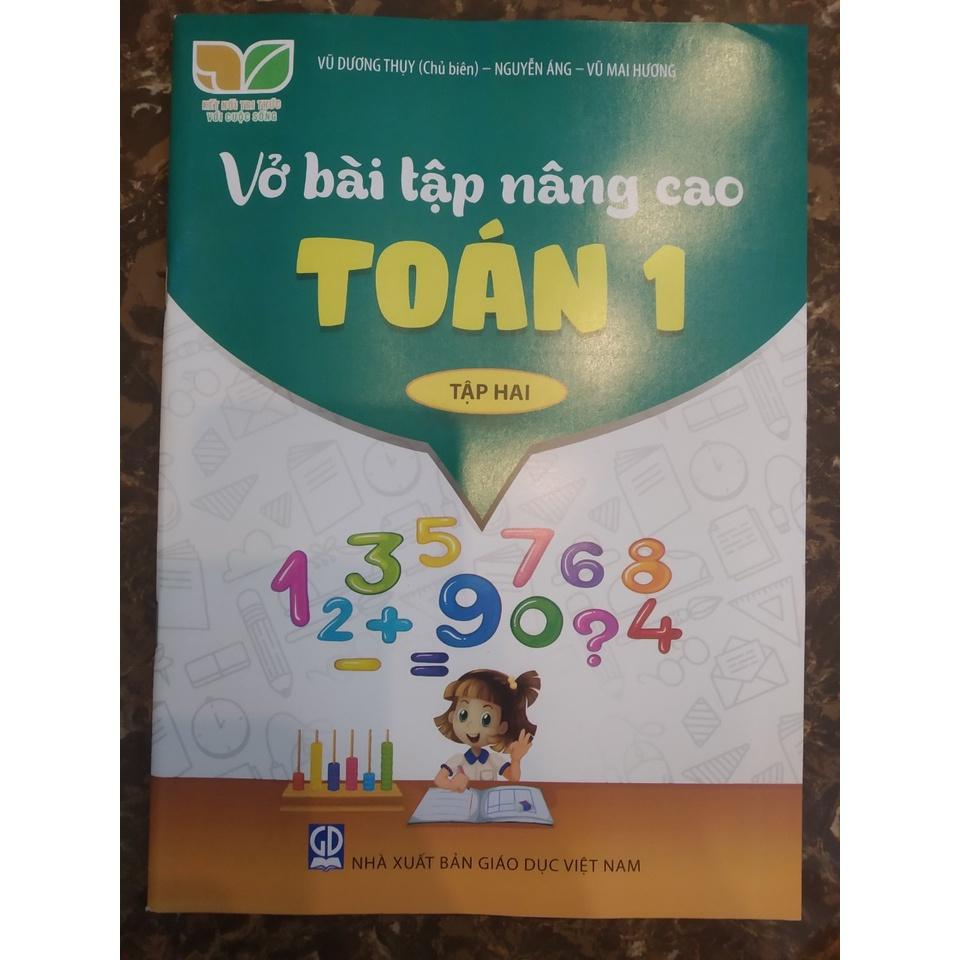 Sách Combo Vở bài tập nâng cao Toán lớp 1 (2 tập)