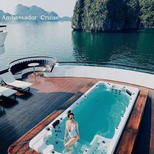 Voucher Du Thuyền Hạ Long 6 Sao Ambassador Đẳng Cấp Nhất Vịnh - Nghỉ Dưỡng Trọn Gói 2N1Đ Trên Vịnh Hạ Long