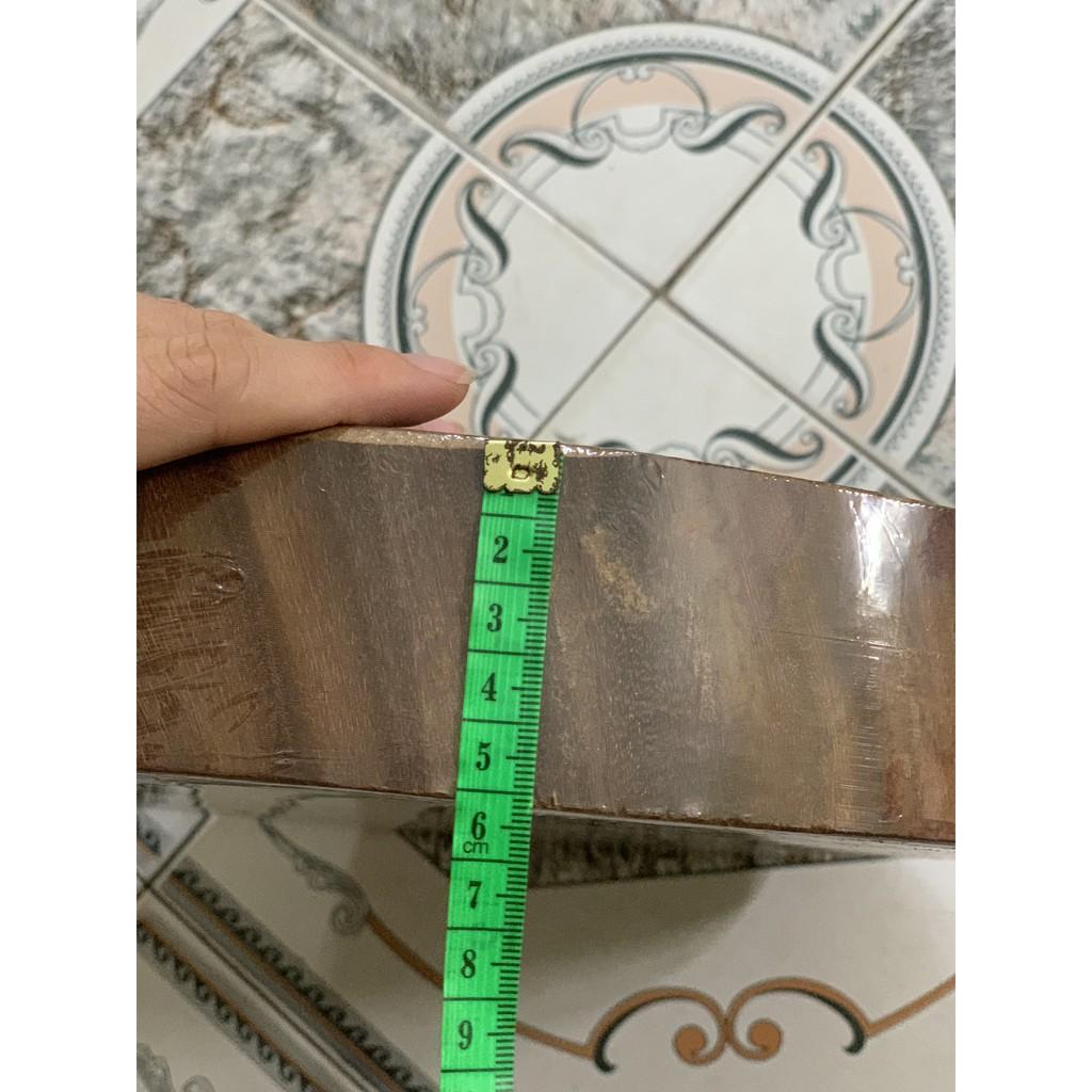 THỚT GỖ NGHIẾN KHÔNG TÂM cao cấp TOGONI 34cm- Không tâm