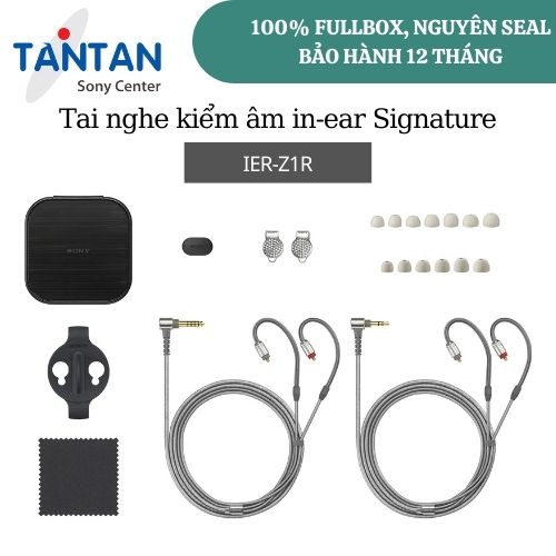 Tai nghe kiểm âm  In-ear Sony IER-Z1R  “Signature Series&quot; | Hàng chính hãng