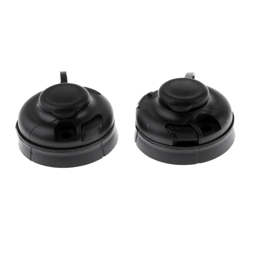 2pcs Kayak Boat Sea Fishing Rod Holder Round Mount Base Tackle Accessory