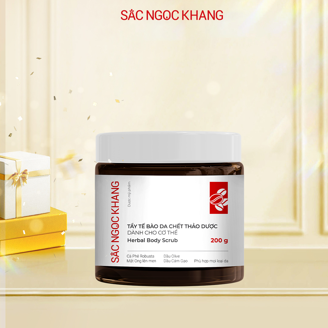 Tẩy tế bào chết cho cơ thể 200g Sắc Ngọc Khang