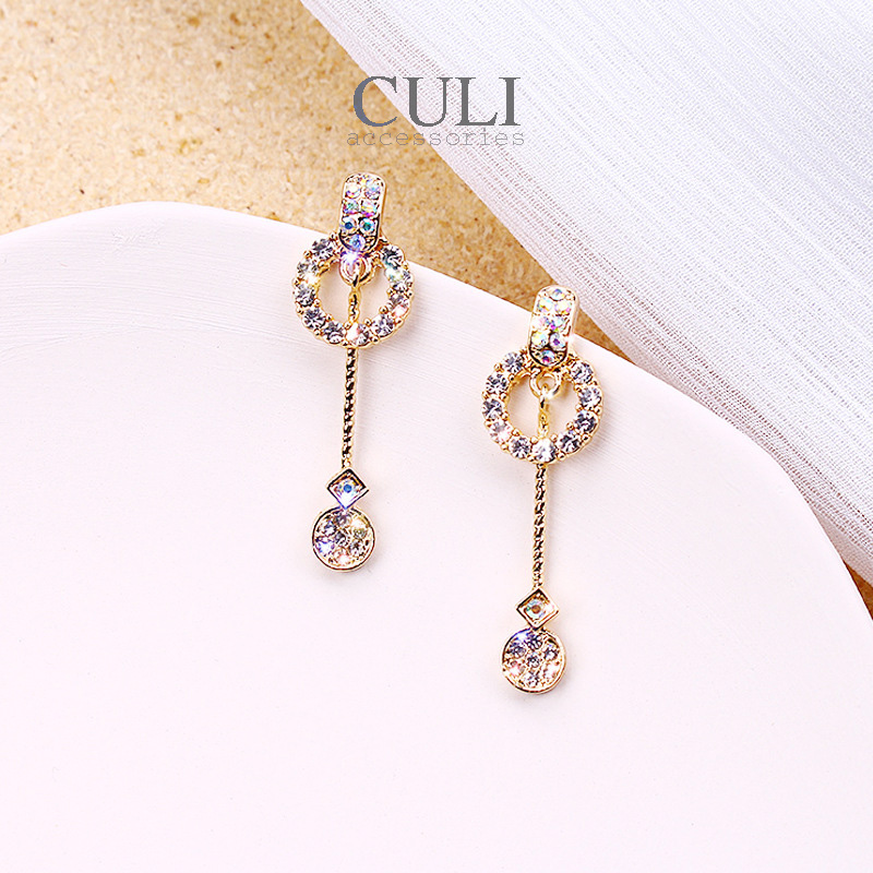 Khuyên tai, Bông tai thời trang nữ HT610 - Culi accessories