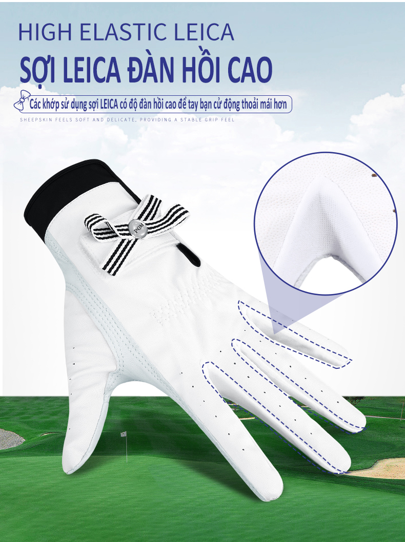 Găng Tay Golf Nữ - PGM Women Golf Gloves - ST027