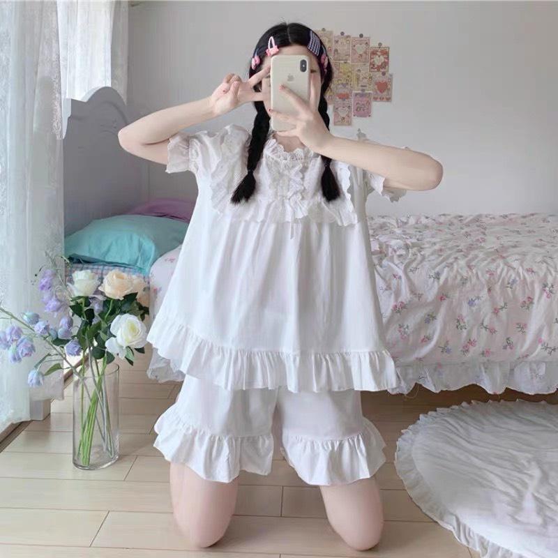 Bộ Ngủ Cao Cấp Dáng Lửng