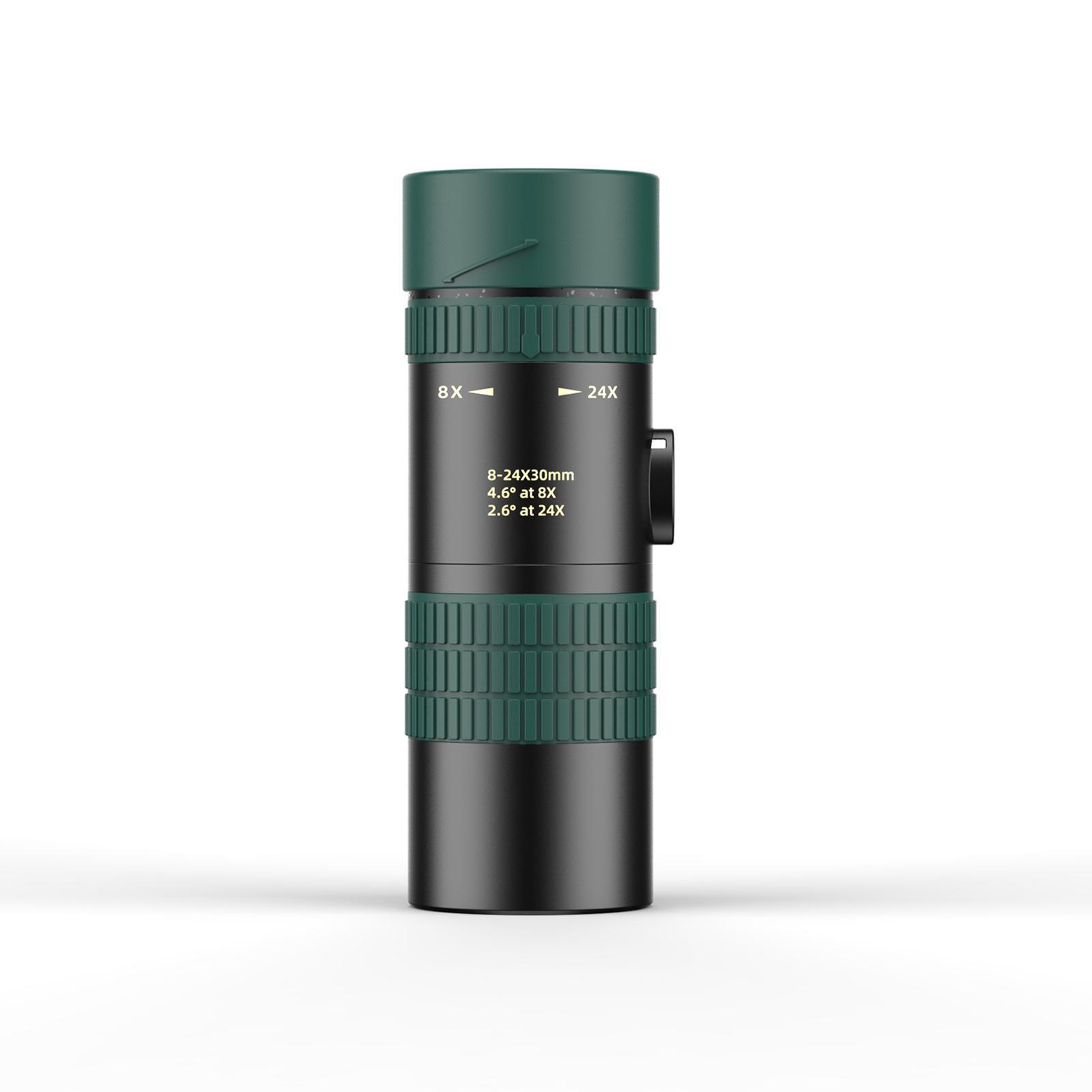 8-24X30 HD Zoom Monocular Scope for Traveling Concert Hiking Telescope