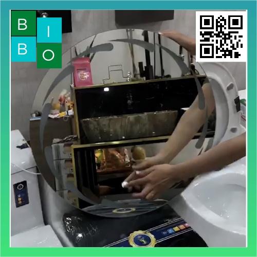Gương Led Tròn Lốc Xoáy