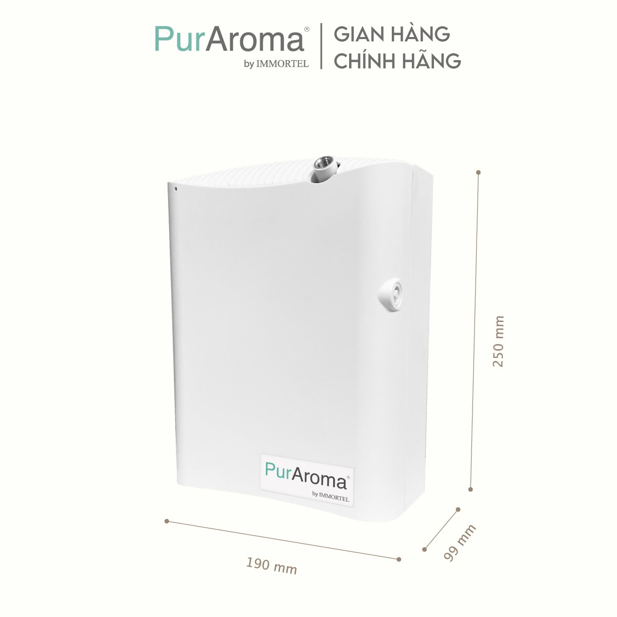 Máy Khuếch Tán Tinh Dầu PurAroma - WPA 400GS - Công Nghệ Khuếch Tán Siêu Âm Nhật Bản