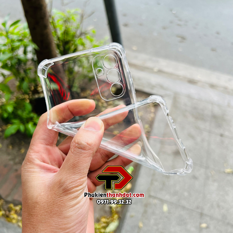 Ốp lưng dành cho SamSung Galaxy A24 4G trong suốt chống sốc bảo vệ camera sau