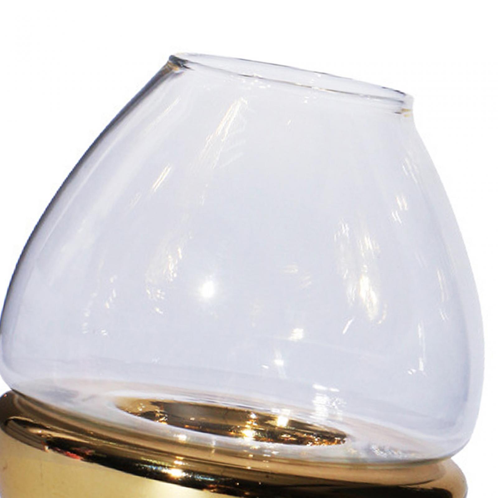 Glass Candlestick Holders Tealight Candle Holders for Table Centerpieces, Wedding Decor and Dinner Party
