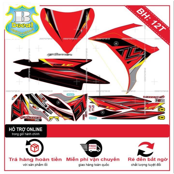 TEM RỜI EX 2011 LC ĐỎ ĐEN 3