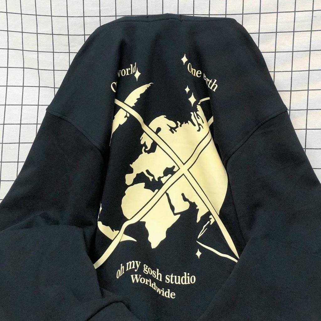 ÁO khoác nỉ hoddies form rộng hàn quốc siêu đẹp - thời trang genz cho các bạn trẻ