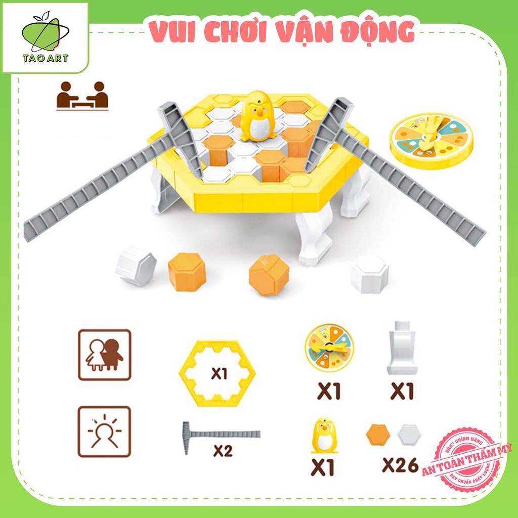 Đồ Chơi Vận Động Vận Động Cho Bé Trò Chơi Vui Nhộn Phá Băng Giải Cứu Chim Cánh Cụt Loại Đại