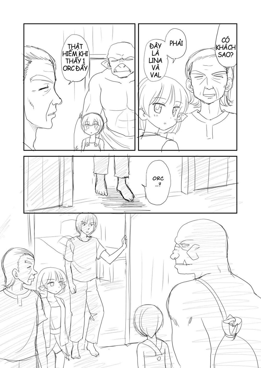 gã orc và cô phù thủy nhỏ chapter 10.5 16