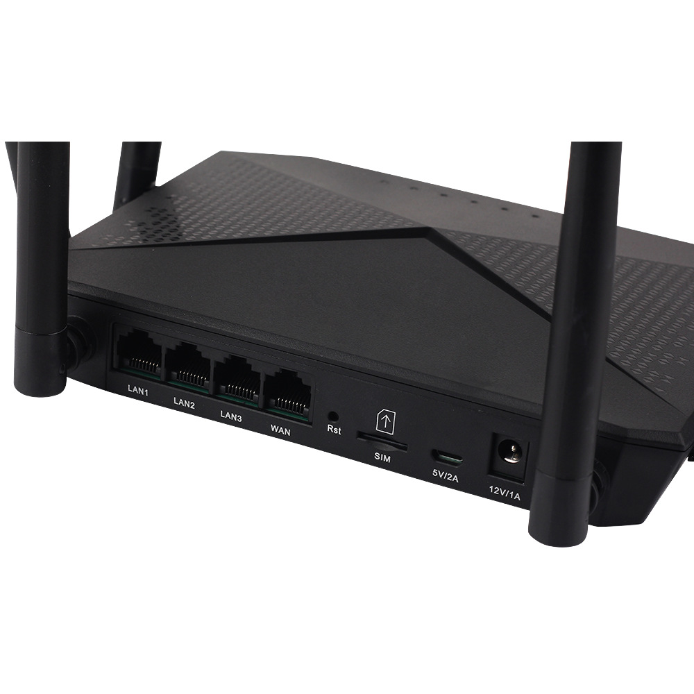 Bộ phát wifi từ sim 4G 5G B618 có 4 cổng WAN/LAN, 6 ăngten siêu khỏe, ổn định sử dụng mọi loại sim - Hàng chính hãng/Hàng nhập khẩu