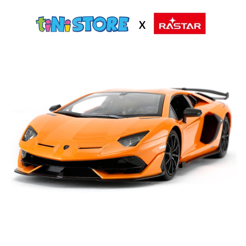 tiNiStore-Đồ chơi xe điều khiển 1:14 Aventador SVJ Rastar 96000