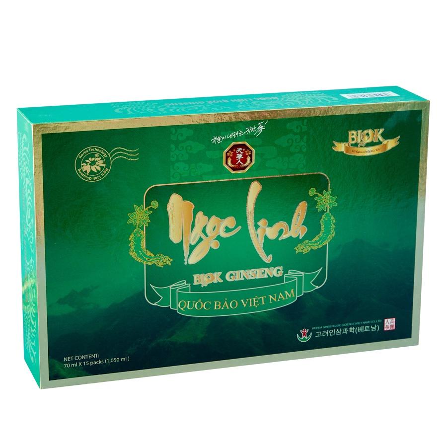 Nước Uống Sâm Ngọc Linh - Quốc Bảo Việt Nam - Hộp Quai Xách