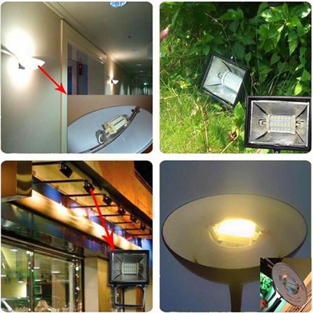 Ceramic LED Halogen Bulb Replacement Light Corn Bulb Warm White 220V 12W