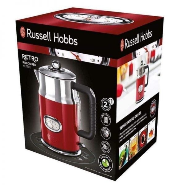 Ấm đun nước siêu tốc Russell Hobbs Retro