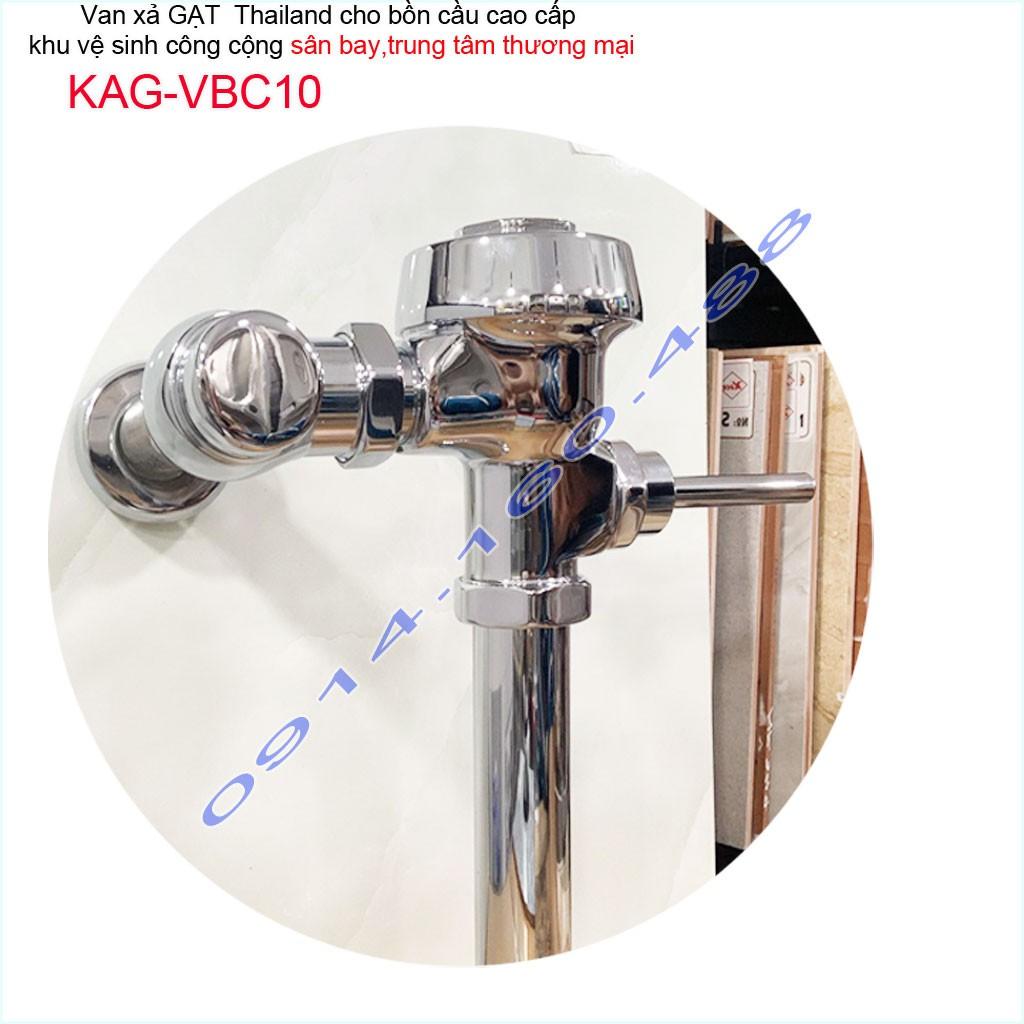 Van xả gạt bồn câu KAG-VBC10, van xả cho bồn cầu treo tường cầu không thùng nước( không bồn cầu) trong sân bay