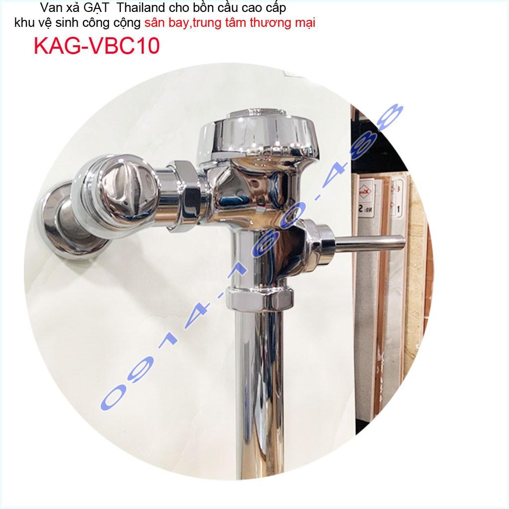 Van xả gạt bồn câu KAG-VBC10, van xả cho bồn cầu Toto, Inax treo tường không thùng nước