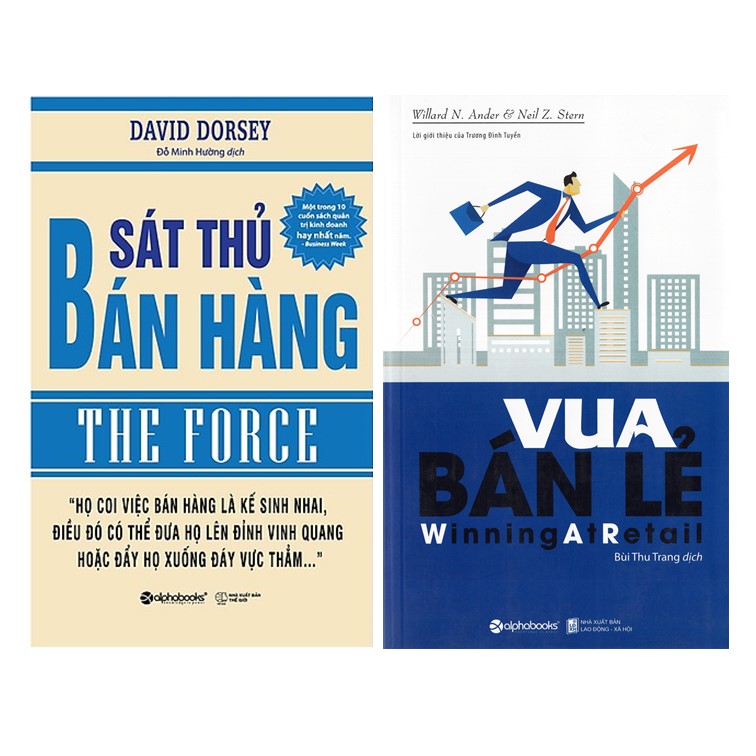 Combo Sách Marketing - Bán Hàng Sát Thủ Bán Hàng Vua Bán Lẻ