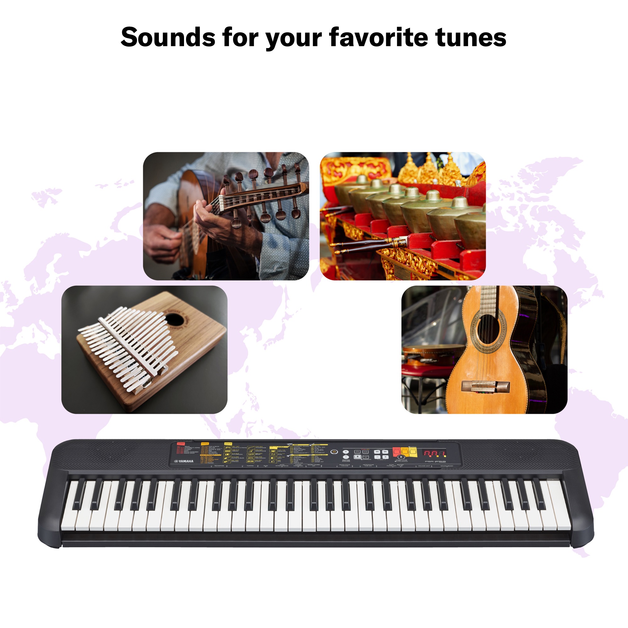 Đàn Organ Điện Tử Yamaha PSR-F52