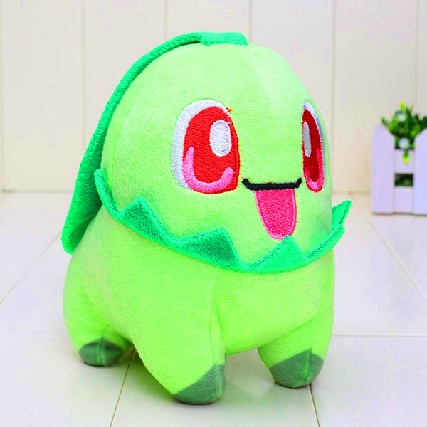 Gấu Bông Pokemon Chikorita (25 Cm) Gb67 (Xanh Lá Cây)