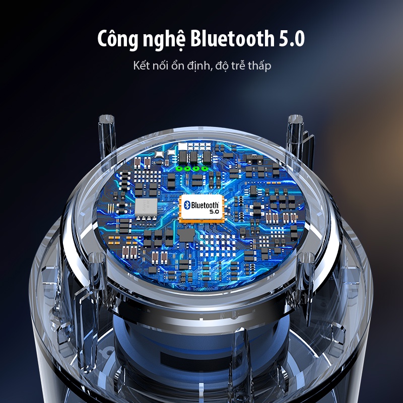 Loa Bluetooth ACOME A11 Công Suất 5W Bluetooth 5.0 Công Nghệ TWS Kiểu Dáng Nhỏ Gọn - Hàng chính hãng