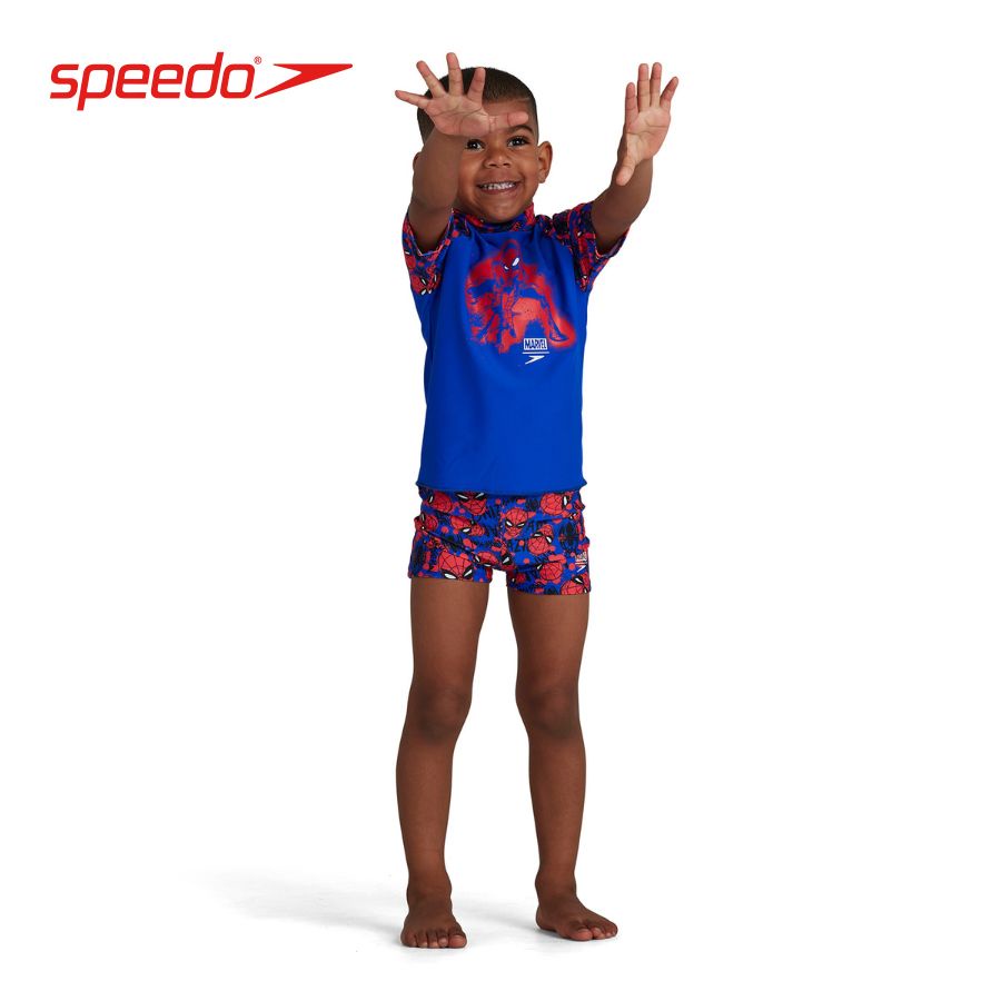 Aquashort bé trai Speedo DISNEY Spider-Man Digital - 8-05394F395