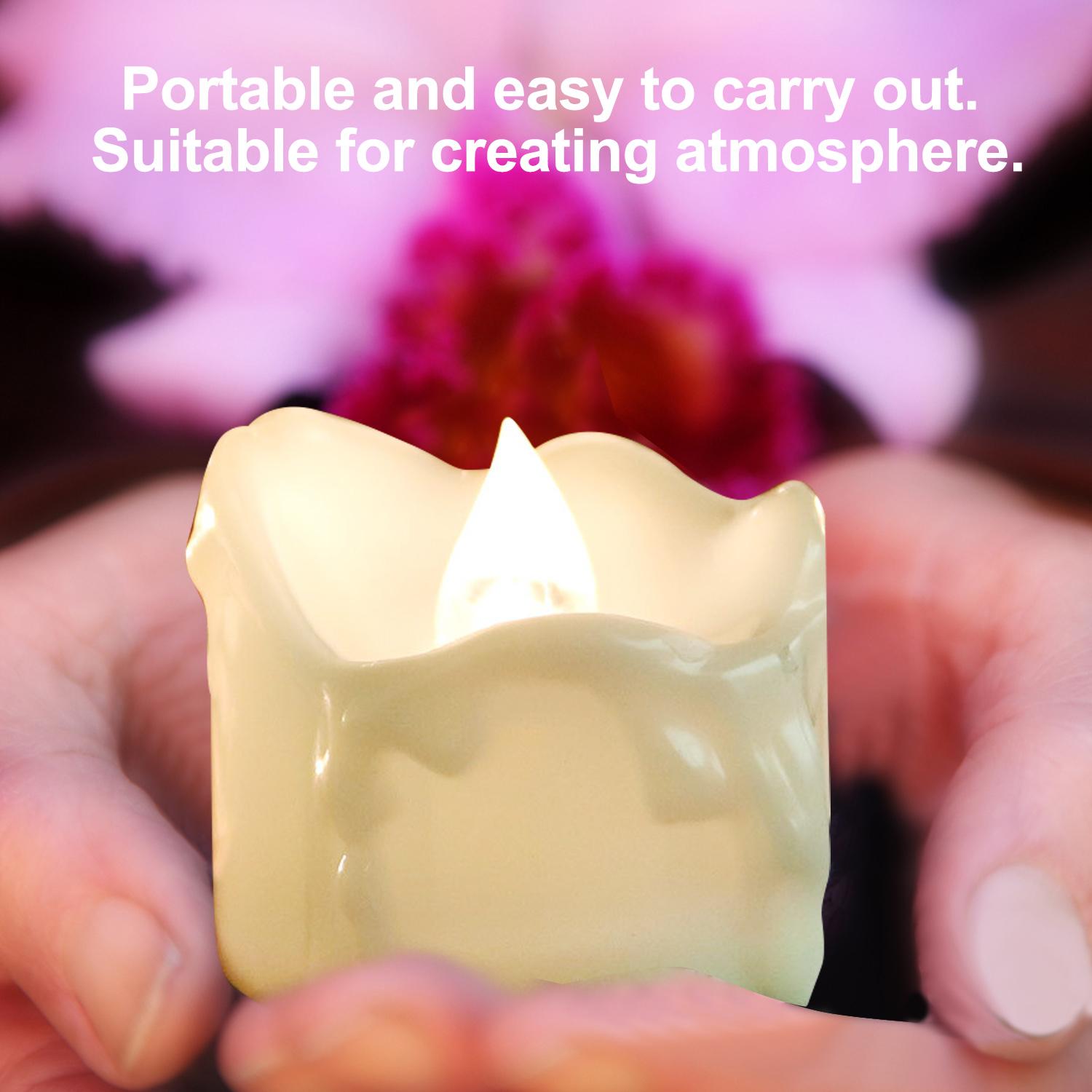 Nến Chảy Không Lửa Đèn Led Nhấp Nháy Yk5014