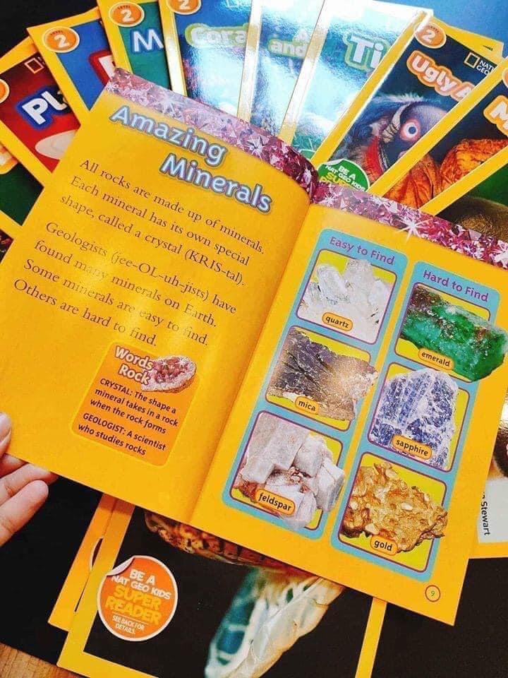 National Geographic Kids - level 2- nhập khẩu -36Q