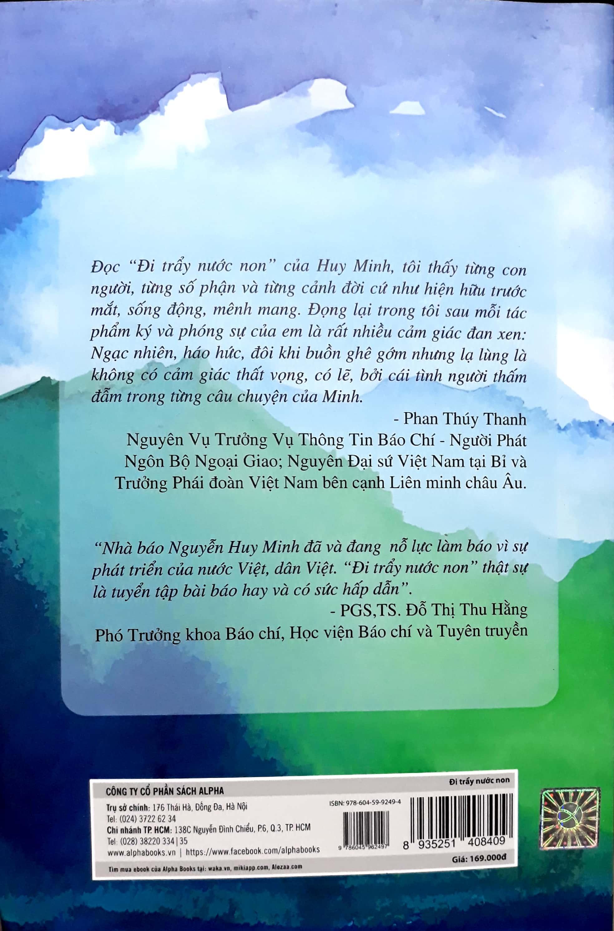 Sách Đi Trẩy Nước Non