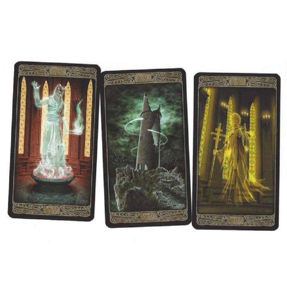 Bài Tarot Ghost Tarot Giá Rẻ Tặng File Tiếng Anh Và Đá Thanh Tẩy