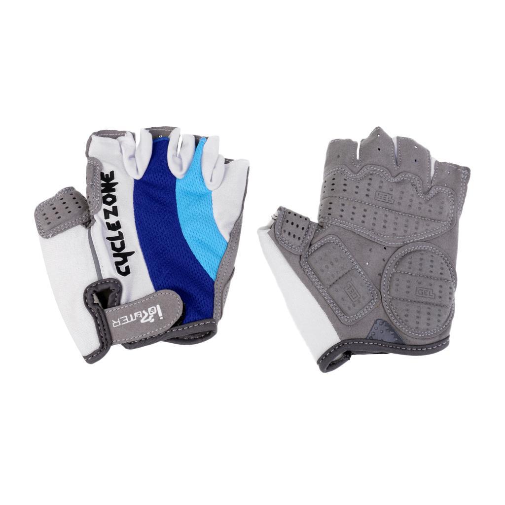 Shockproof Anti-slip Outdoor Professional Road Bike Bicycle Half Finger Cycling Gloves for Men Sport Gloves